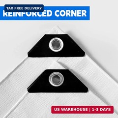 Tarp 10×30 ft Heavy Duty 12mil 100% Waterproof High Durability Multipurpose,Uv R