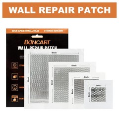 Drywall Repair Kit, Self~Adhesive Patch for Large Holes, 2/4/6/8 Inch