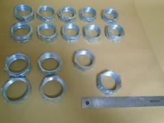 BRIDGEPORT 106-S 2-1/4″ UL STEEL CONDUIT LOCKNUT BOX OF 79