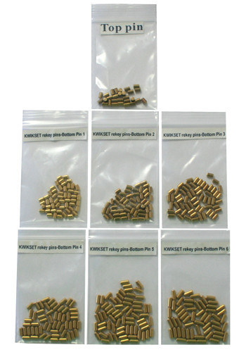 Custom Kwikset Rekey Kit Locksmith Rekeying 25 PC Top & 50 PC Bottom Pins Kits