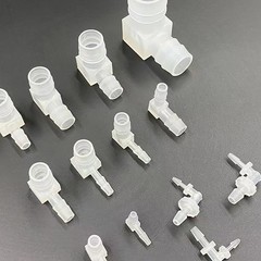 Equal Reducer Elbow Pipe Connector Barbed Air Water Hose Joiner 2.4-20mm Plastic