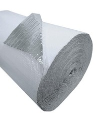 US Energy Products 24″ x 10′ Double Bubble White Reflective Foil Silver