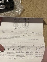 CAT6 PATCH PANEL 12-PORT , VERTICAL, CAT 6 & Cat 5e ,By ICC ICMPP12V60