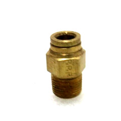 Parker 3/8″ Tube x 3/8″ Male NPT Brass Push-to-Connect Air Brake Connector