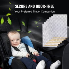 VEVOR 47pcs 52sqft Car Sound Deadening Mat Noise Insulation 50mil 9.8″ x 15.7″