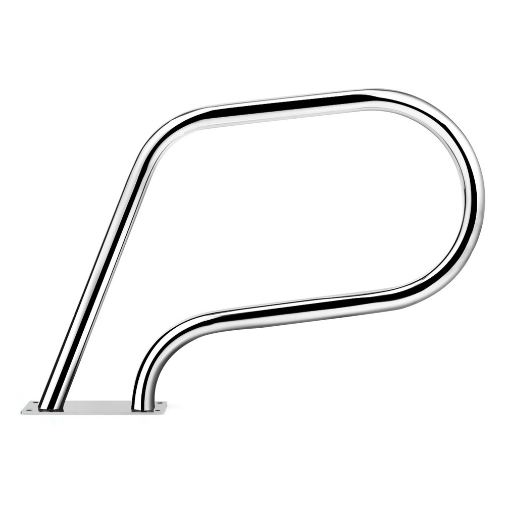 Good Quality Swimming Pool Hand Rail Ladder Handrail Stair Rail w/ Base Plate