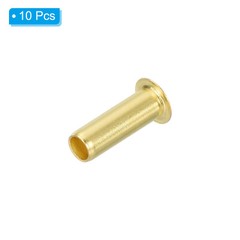 10pcs 1/4″ Tube ID Brass Compression Insert Insert Tube Compression Fitting