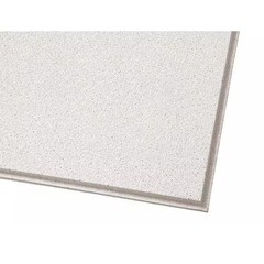 Armstrong Dune Ceiling Tile, 24 in W x 24 in L, Angled Tegular, 15/16 in Grid
