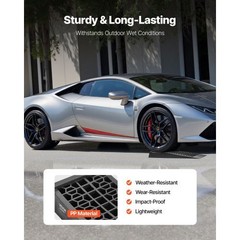 Car Ramps, 4 PCS 20000 lbs GVW Capacity, 2.56 in Lift Height, Portable Low Profi