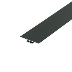 Outwater Aluminum H Channel Fits Material 1/16 Inch Thick Oil Rubbed Bronze