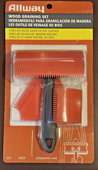 Allway GT3 Graining Tool Set Triangle Graining Comb 3Pc, NEW, never opened