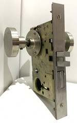 Door Handle Commercial Mortise Lock Case Dead Bolt Lockset Nanz 150368 Right