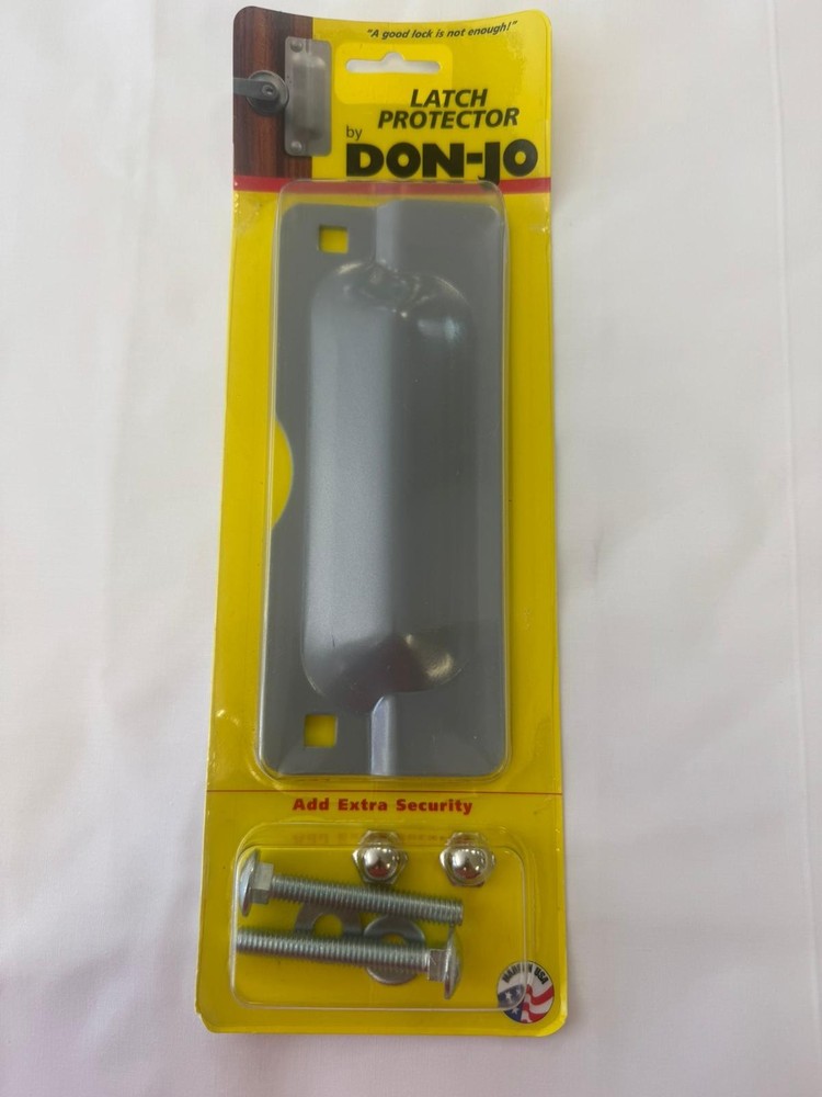 DON-JO Door Latch Protector LP-207-SL 6″ Silver Coated