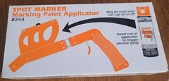 Aervoe Spot Marker, Marking Paint Applicator, Product Code 244, Orange