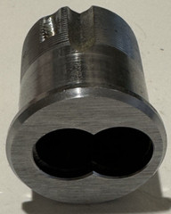 BEST 1E 7-Pin Mortise Cylinder, Without Core, 1-1/4″, C191 Cam, Satin Chrome