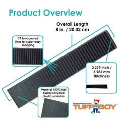 12-Pack Heavy-Duty Composite Shims & Leveling Wedges – Indoors & Outdoors Sup…