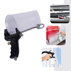 Gelcoat Dump Spray Gun Resin Spray Painting Tools Home Fiberglass Coat + Nozzle