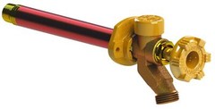 Woodford 17C-12-MH Model 17 Wall Faucet 12-Inch C Inlet Metal Handle