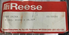 REI / REESE ENTERPRISES, INC. 36″ SADDLE THRESHOLD MILL FINISH ALUMINUM