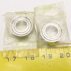 NSK 6003-ZZ Deep Groove Ball Bearing 17x35x10mm Lot of 2