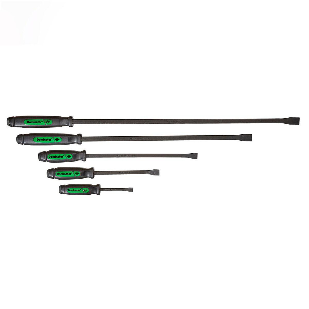 Mayhew Mayhew Tools 61366GN 5 PC Dominator Curved Pry Set, Green 61366GN