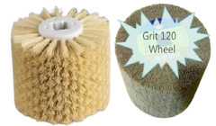 2PCS Burnishing Wheel Set Sisal + 120 Grit Surface Conditioning Wheel
