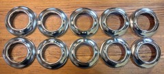 1 1/2″ Iron Pipe Escutcheon Flange Chrome Plated Metal Decorative Flange