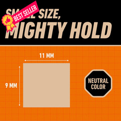 Gorilla Mounting Putty, Natural Tan Color, 168 168 Squares,