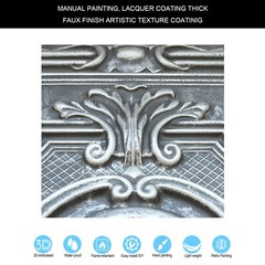 PVC Tin Ceiling Tiles Aged Artwork Panels for Store Bar PL38 Antique tin 10pcs
