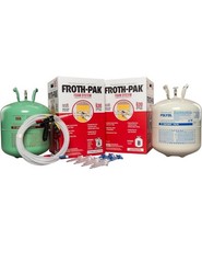 Froth Pak 630 Spray Foam Insulation Kit, Closed Cell 2-Part Foam, 15ft Hose
