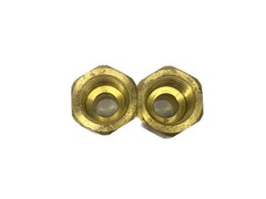 (2) NOS Parker 3/4” MNPT x 1/2” FNPT Brass Pipe Reducing Adapter 12-8 RA-B