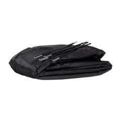 Duck Brand Stairway Attic Cover, Energy Saving (Pack of 1), Black