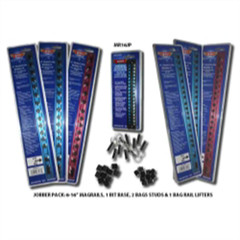MR16JP VIM Tools 10 Piece Magrail Jobber Pack, Includes (6) 16 Inch Magrails, (