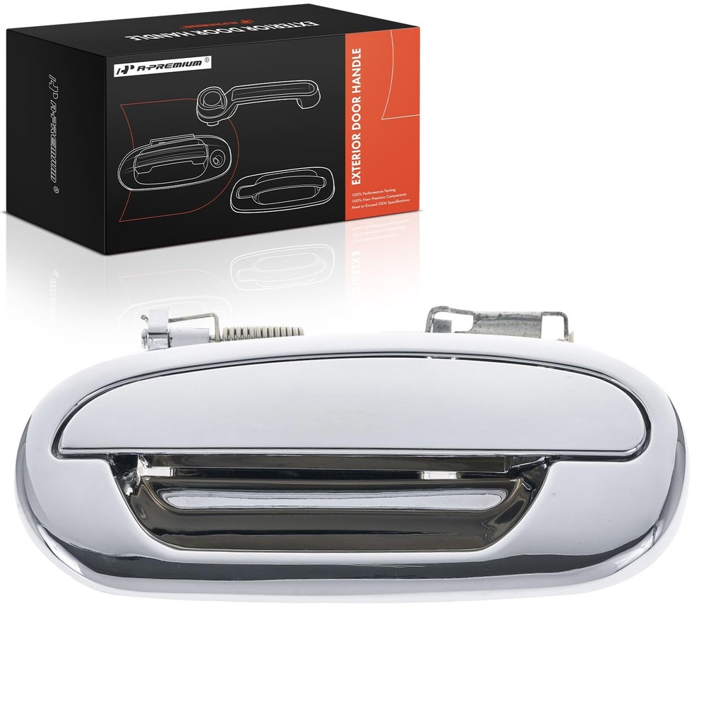 Rear Left Exterior Door Handle F-150 2001-2003 Crew Cab Chrome F75Z-7826601
