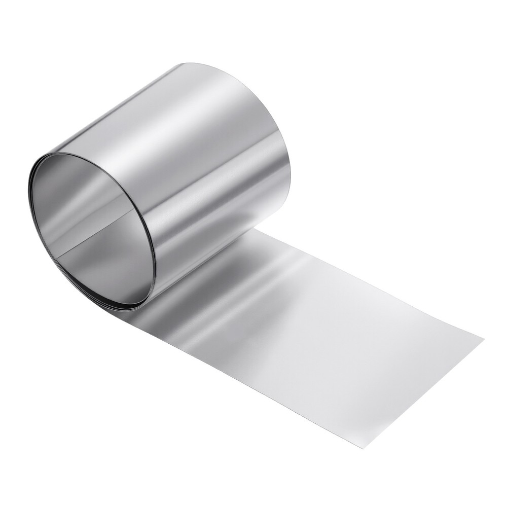 3in x 3.3ft Aluminum Flashing Roll, 0.3mm Metal Roof Panels for House Repair