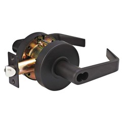 MASTER LOCK SLCICSR10B Lever Lockset,Mechanical,SLC Angled 33M226