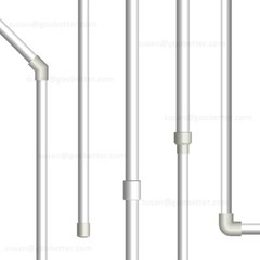 UPVC Plumbing Fittings Pipe End Caps For Aquarium Fish Tank Pond Solvent Weld