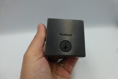 Kwikset Signature Series SmartKey Deadbolt Keyed One Side Matte Black Grade 1 D5