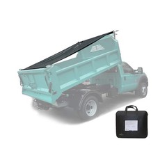 Leaveshade Dump Truck Mesh Tarp 8’X22′-Tentproinc Heavy Duty Cover with 6” P…
