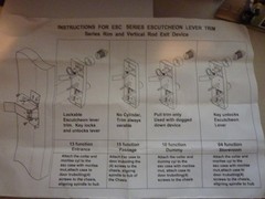 Tell Manufacturing ESC875 Escutcheon Lever Trim