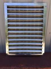CASE OF 6 Air Vent RL812000 Aluminum Wall End Louver 8″ X 12″ , FREE SHIPPING