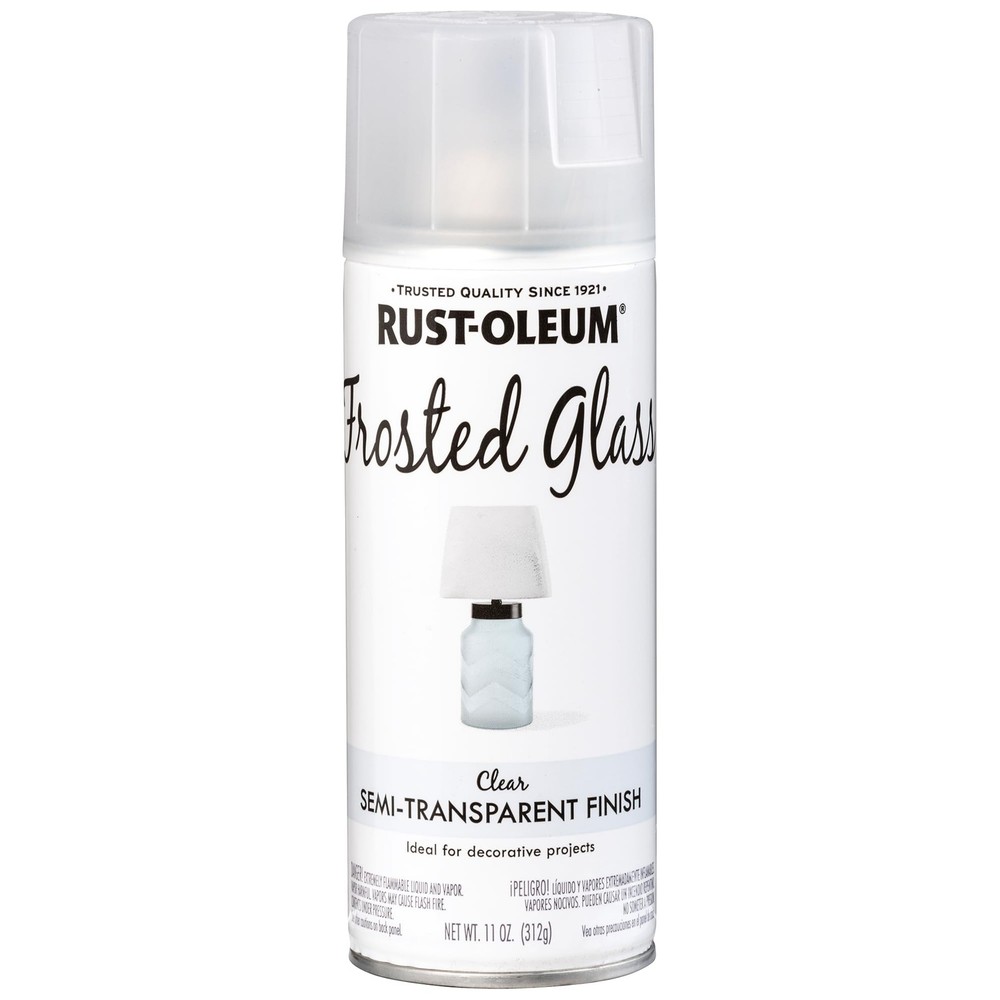 Rust-Oleum 342600 Frosted Glass Spray Paint, 11 oz, Frosted Glass(Packaging M…