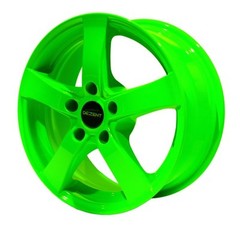 HiGloss NEON SHERBET GREEN Powder Coating Paint, 4lbs/1.8kg