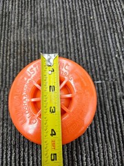 (QTY 11) Mutual Industries Model #3 Osha Rebar Caps For 3# to 8#, Orange