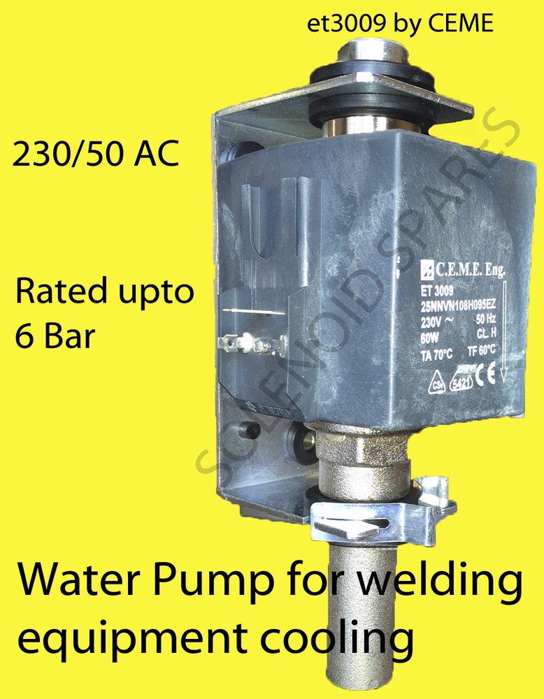MIG and Tig welders water pump 230 volt (model Ceme ET3009) UK
