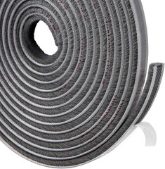 Felt Pile Weather Stripping 11/32 inch x 3/16 inch x 16 ft, Sliding Windows and