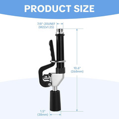 Pre Rinse Sprayer Commercial Sink Sprayer Head, Low Lead Spray Valve Dish Spraye