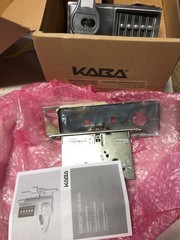 Kaba Simplex 8100 Left Handed Mechanical Pushbutton Lock, Satin Chrome