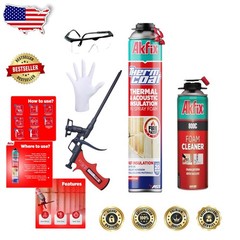 ThermCoat Closed Cell Spray Foam Sealant – Class A Fire Rated – 27.1 oz