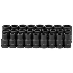 Grey Pneumatic 9026MD Grey Pneumatic 1″ Dr Deep Metric Set 26pc